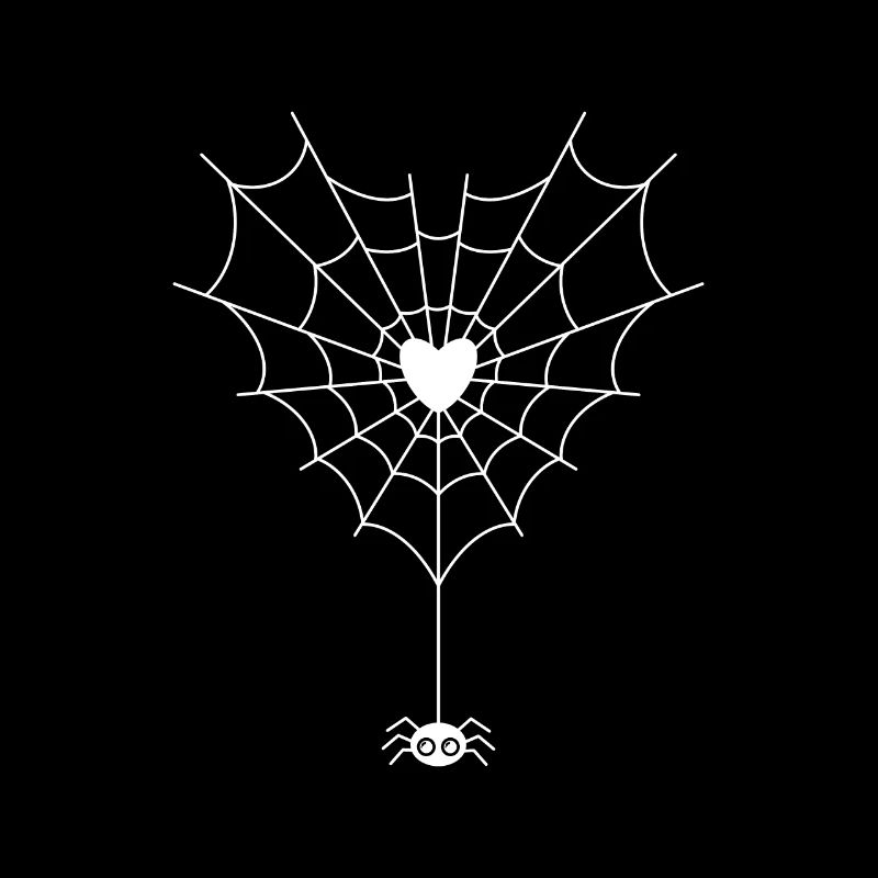 Spider in spider web