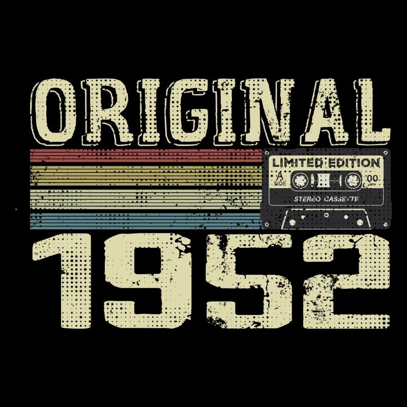 1952 Geburtstagsfeiern - 1952 Retro-Geschenk
