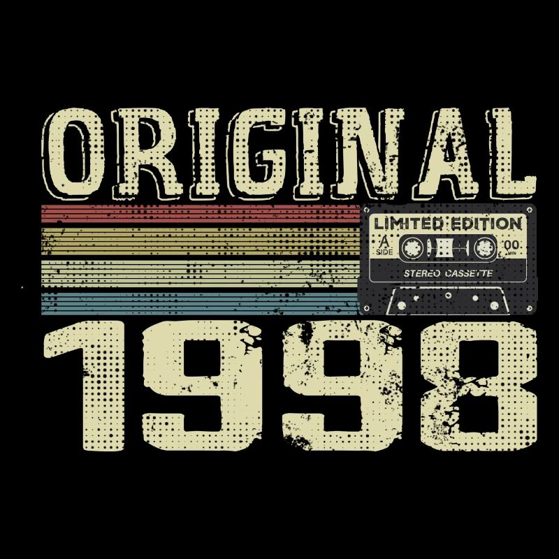 1998 Geburtstagsfeiern - 1998 Retro Geschenk