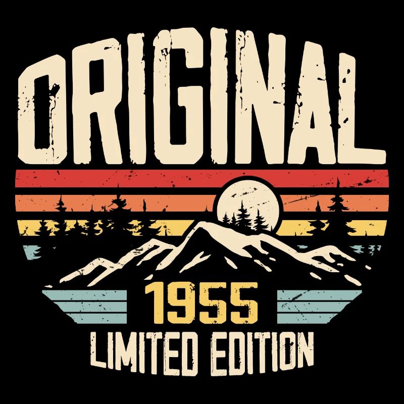 Nostalgisches 1955 Geburtstagsgeschenk 1955