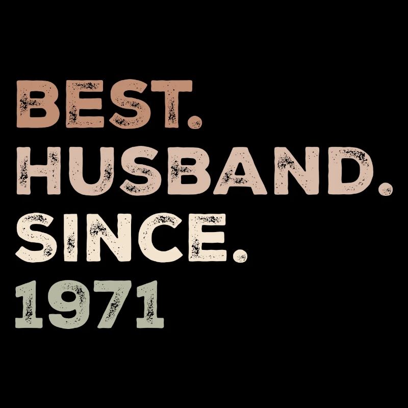 Best Husband Since 1971 Anniversary Gift