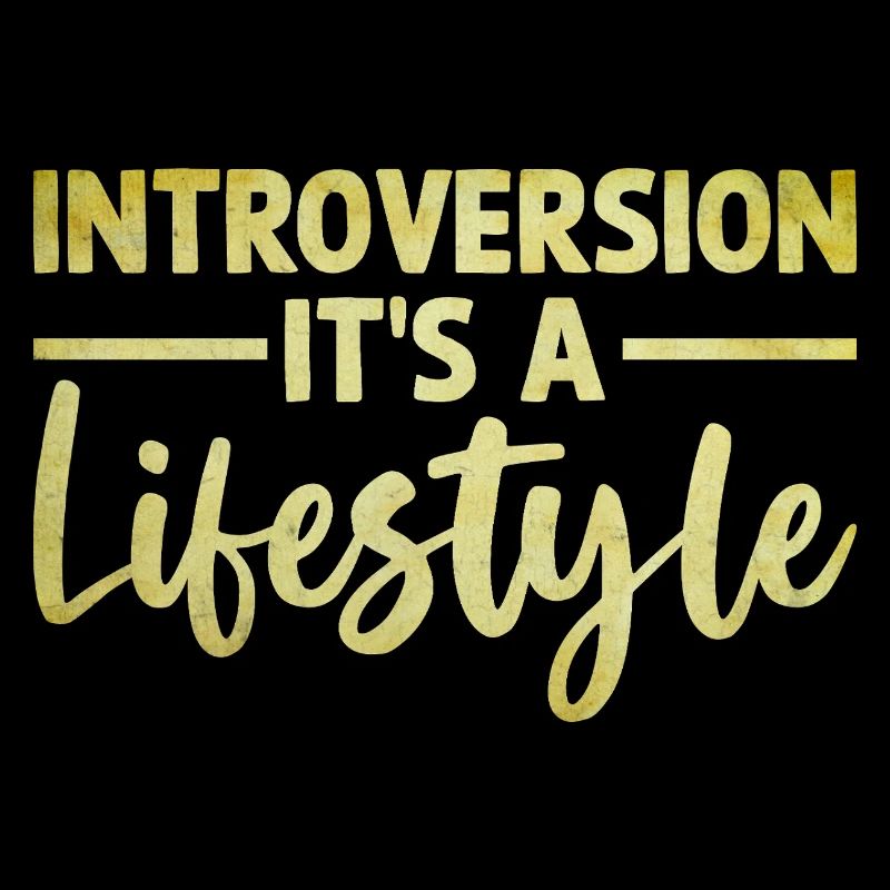 Introversion C’est un dicton de style de vie pour