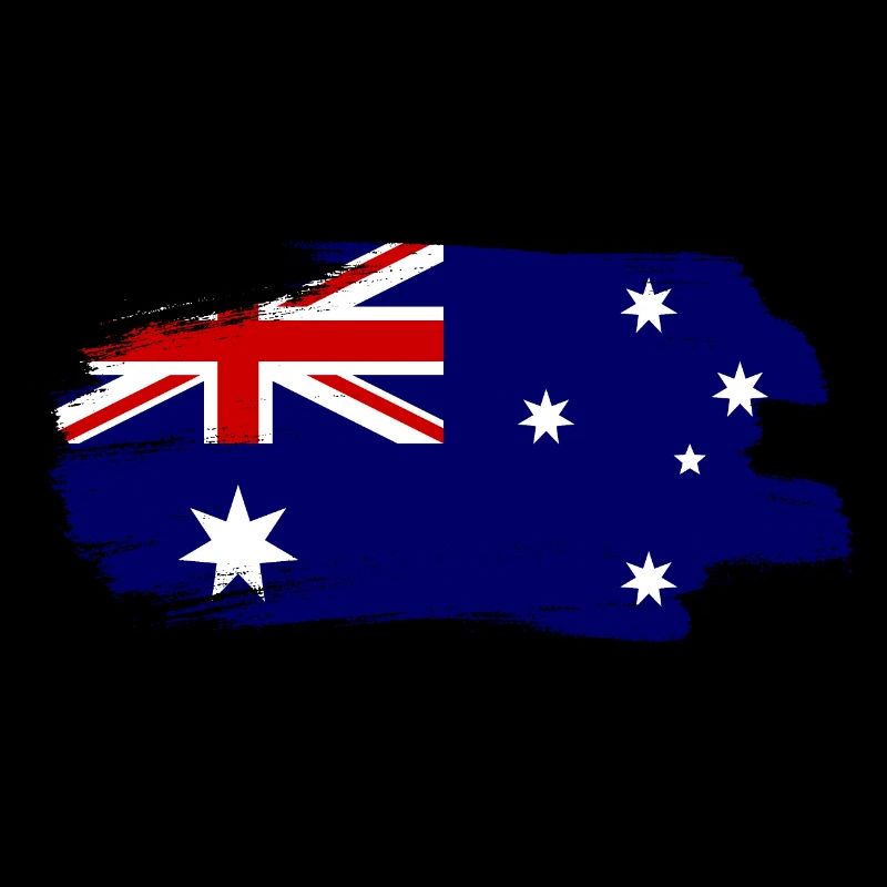 Drapeau de l’Australie sous le drapeau australien