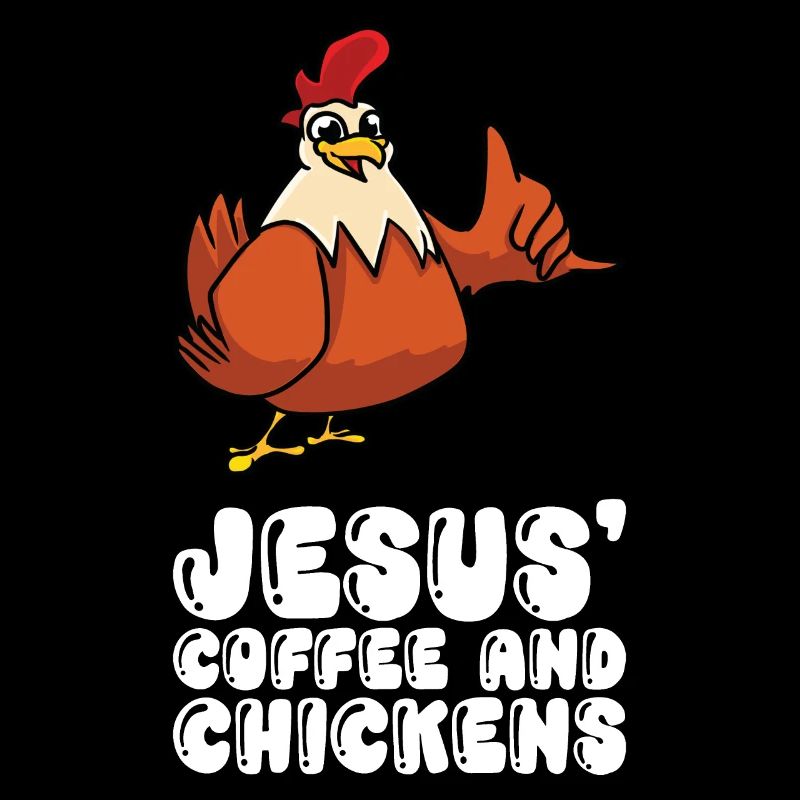 Jésus, le café et les poulets