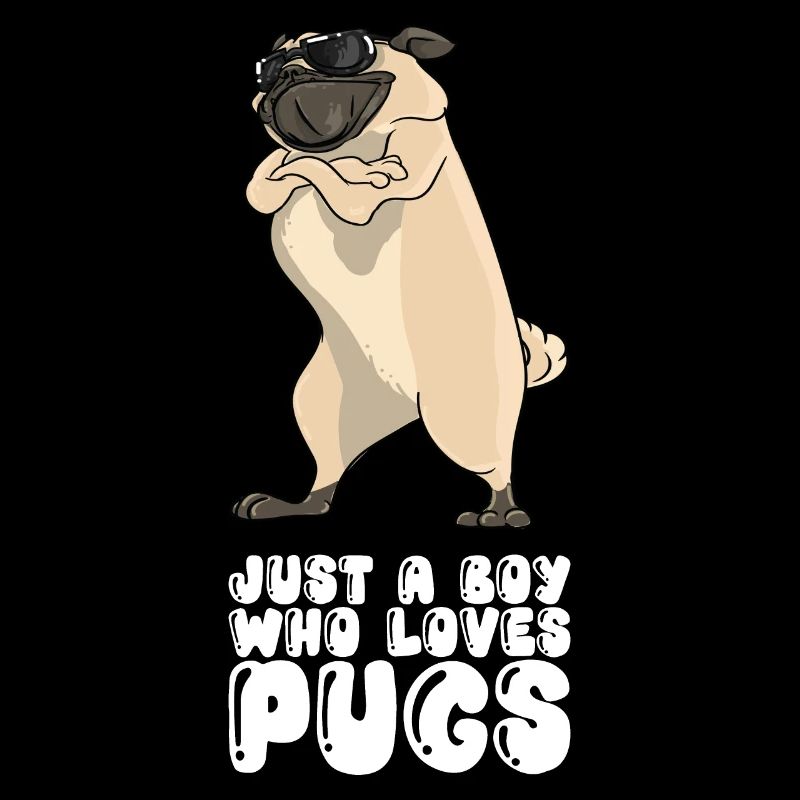Just A Boy Who Loves Pugs