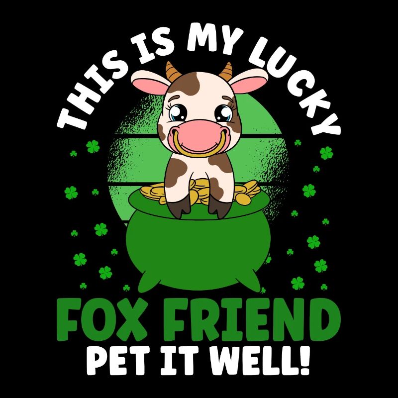 Mignon trèfle de vache Saint-Patrick