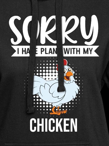 Lustiger Hühner Spruch Huhn