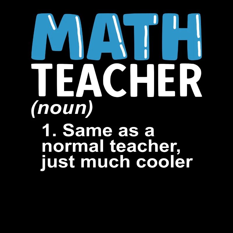 professeur de mathématiques disant mathématicien