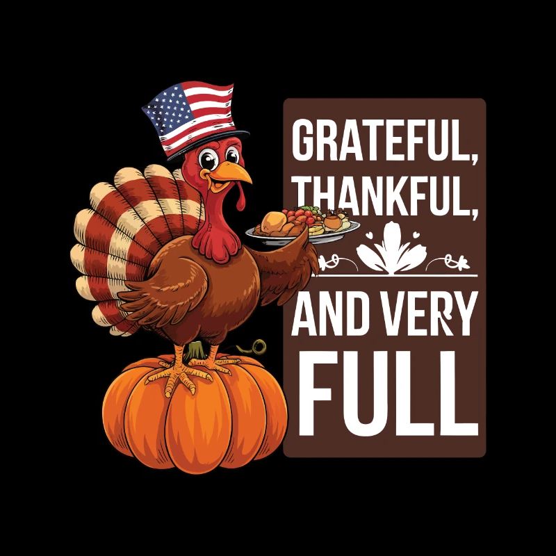 Dinde drôle de Thanksgiving