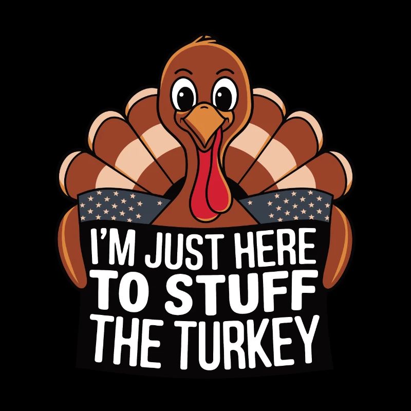 Dinde drôle de Thanksgiving