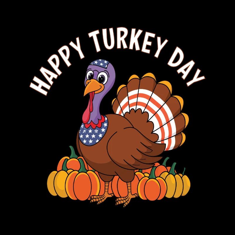 Dinde drôle de Thanksgiving