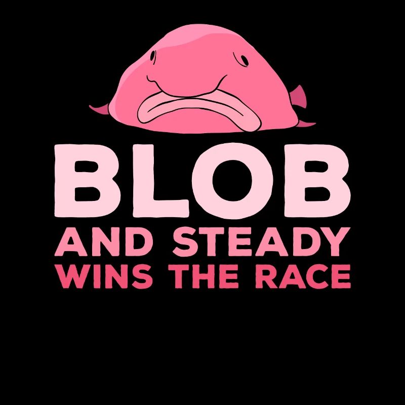 Drôle de poisson Blobfish mignon