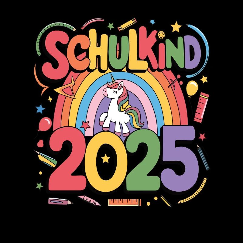 Schulkind 2025 Einschulung Schulanfang