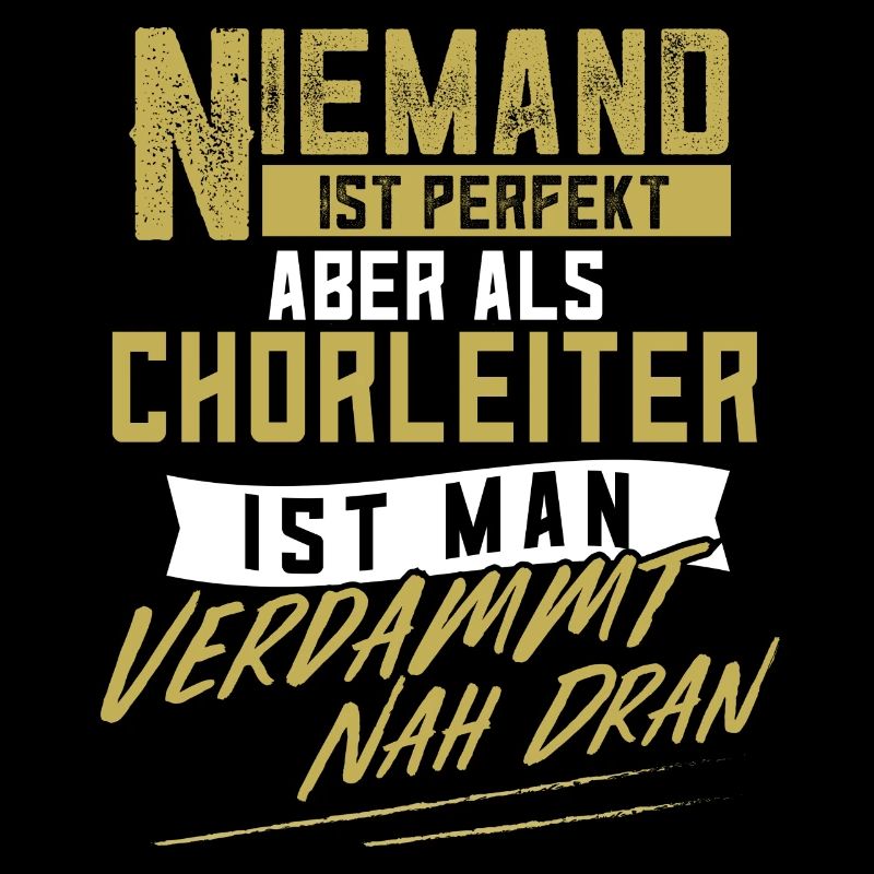 Chorleiter Dirigent Chor Gesangschor Geschenk