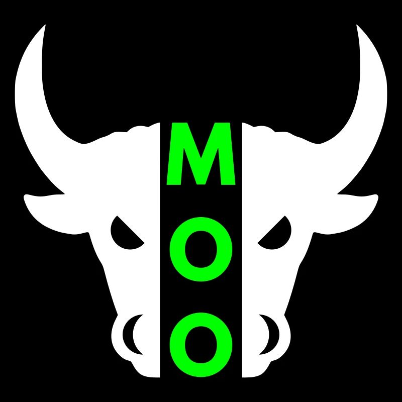 Moo (Hälfte Kopf Stier)
