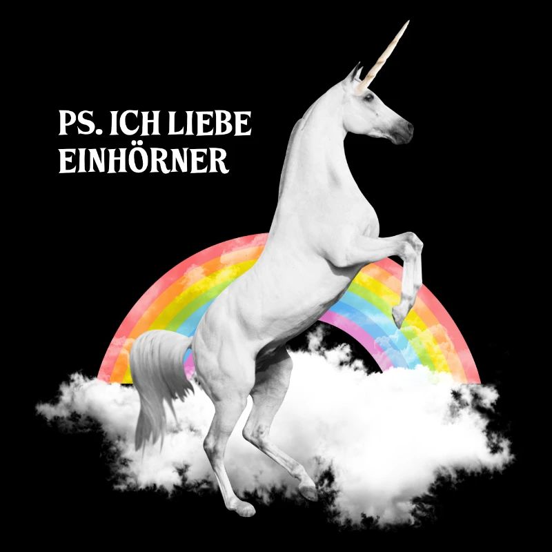 PS Ich liebe Einhörner Geschenk