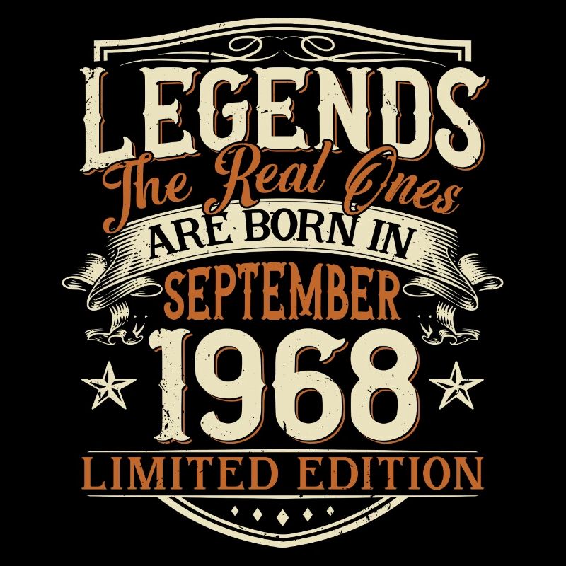Septembre 1968 Anniversaire de naissance