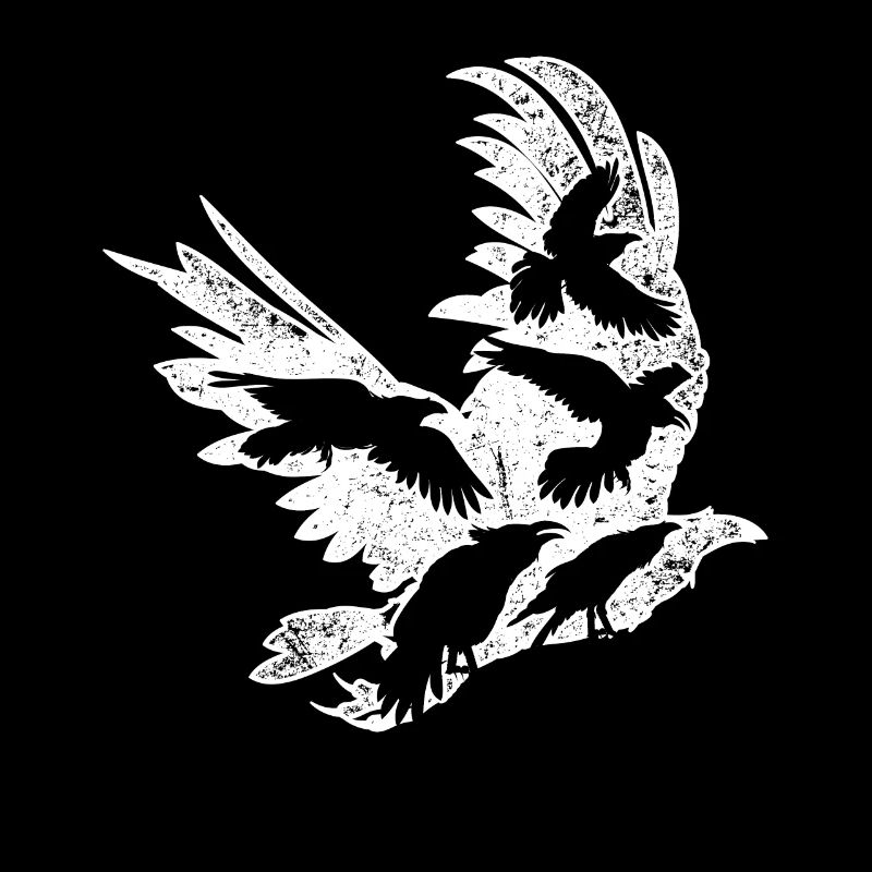 Halloween Gift Bird Raven Crow