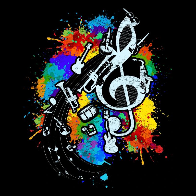 Claviers de violon Instruments de musique Clef