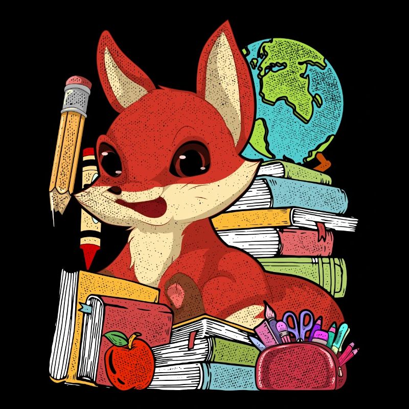 Einschulung Tier Geschenk Grundschule Fuchs