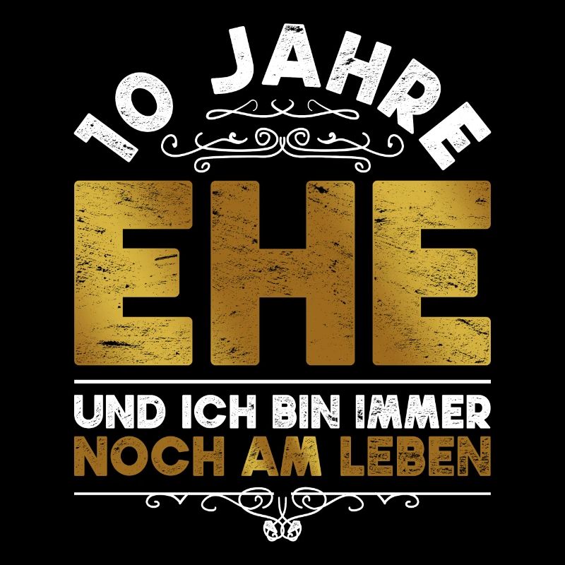 10 Jahre Ehe ich bin immer noch am Leben Hochzeit