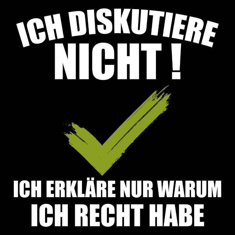 Ich Diskutiere Nicht