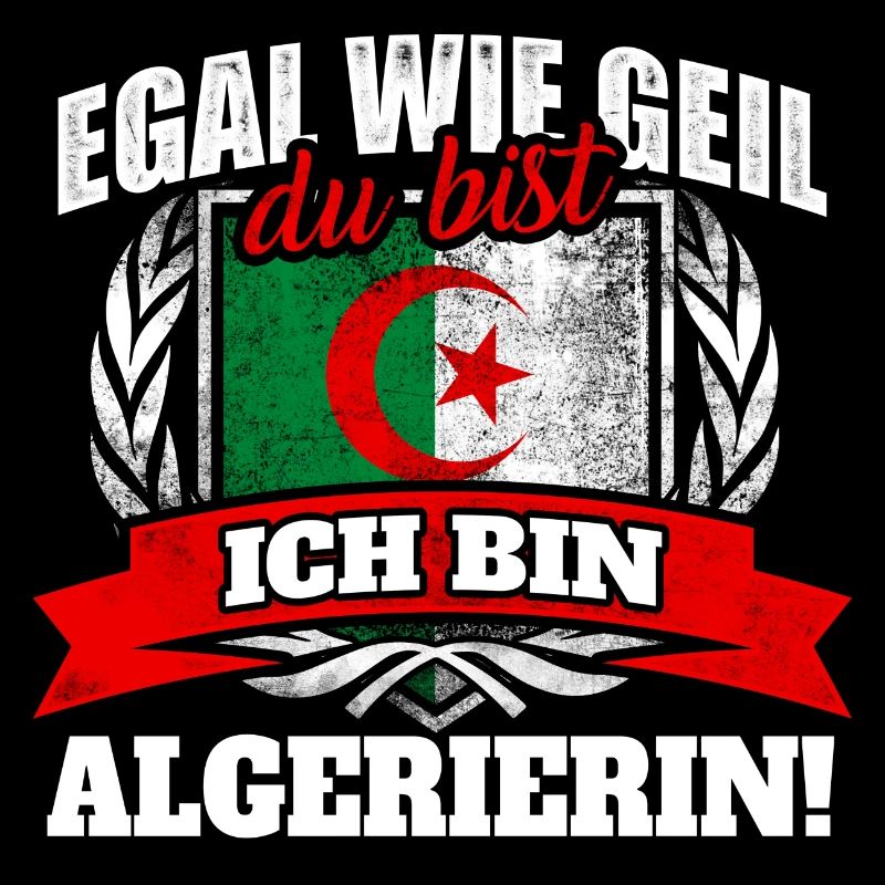 Algerier Algerien Algerierin Algerisch Geschenk