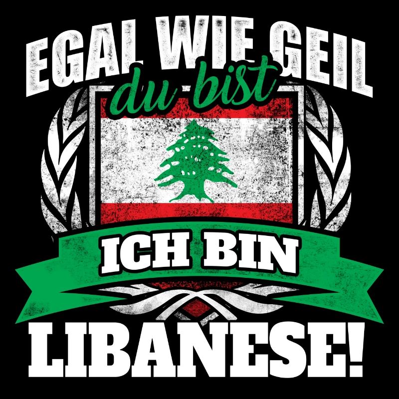 Libanese Libanon Libanesin Libanesisch Geschenk