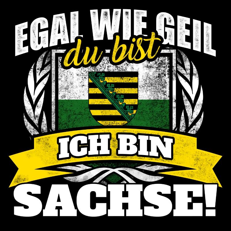 Sachse Sachsen Sächsin Sächsisch Geschenk