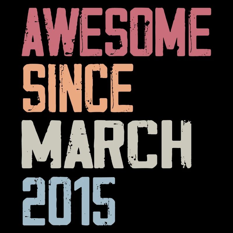 2015 Mars Naissance Anniversaire Mars 2015 Cadeau