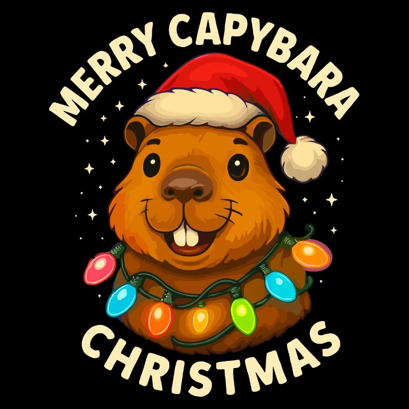 Noël de Capybara Noël de Noël