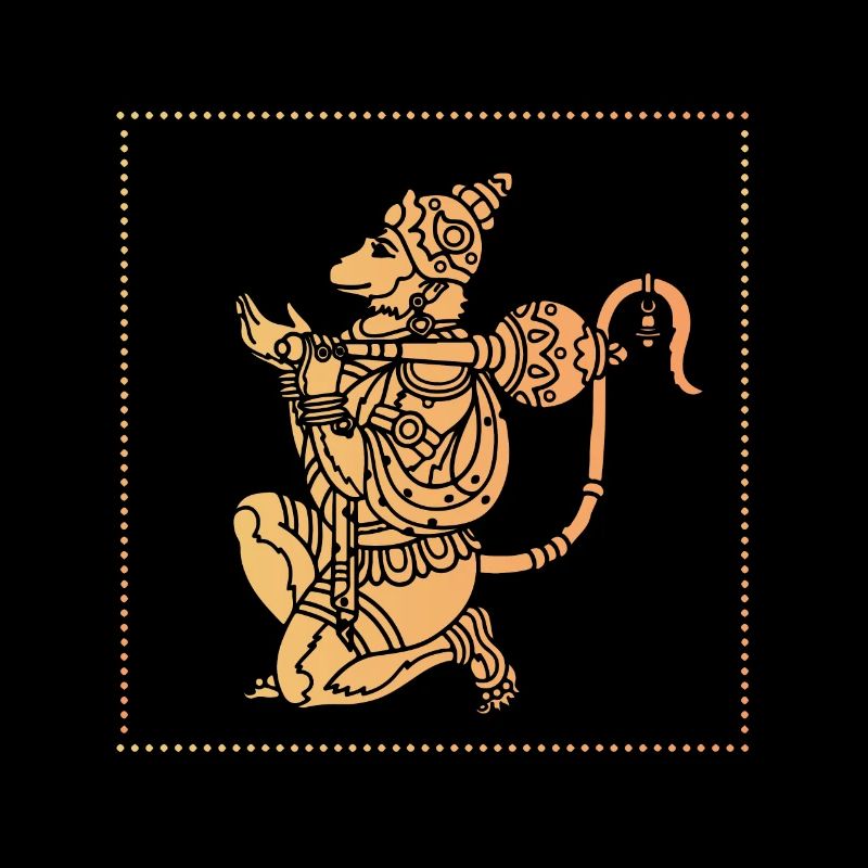 Hanuman monkey Ramayana