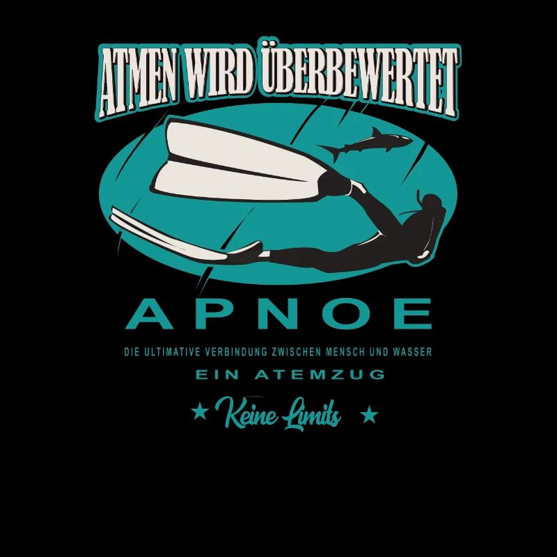 Freediving Apnoe Atmen wird überbewertet Geschenk