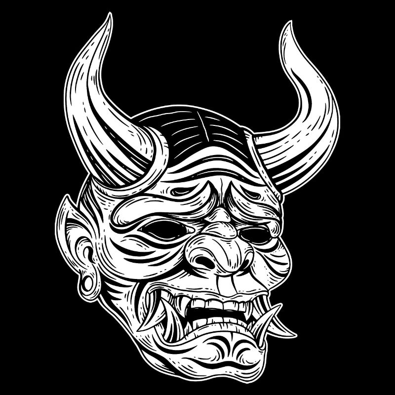 Skull Skull Horror Squelette Halloween Geisha