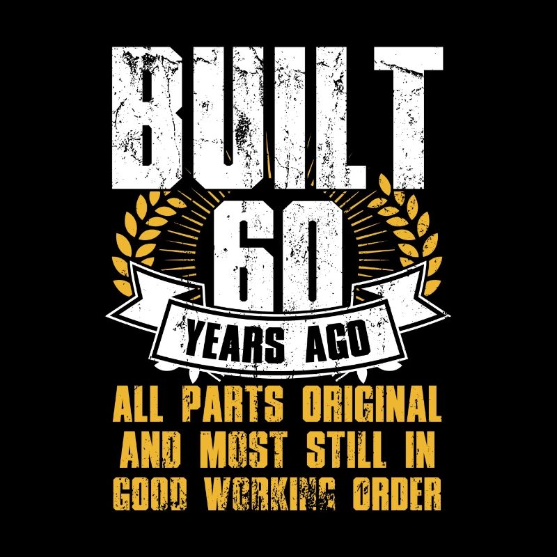 Construit il y a 60 ans 60e anniversaire