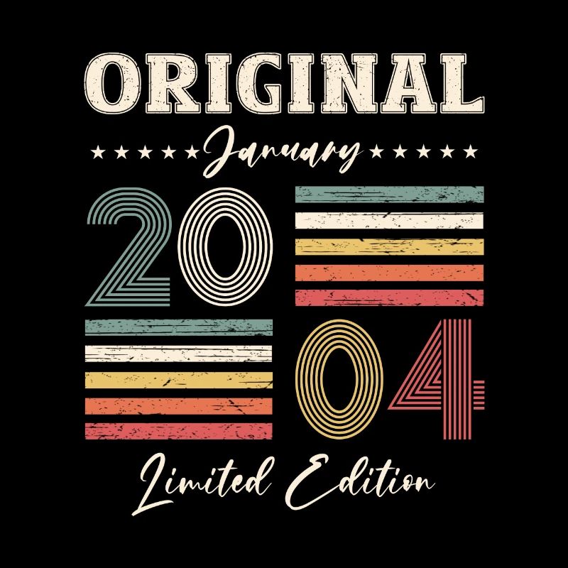 20e anniversaire Original Janvier Millésime 2004