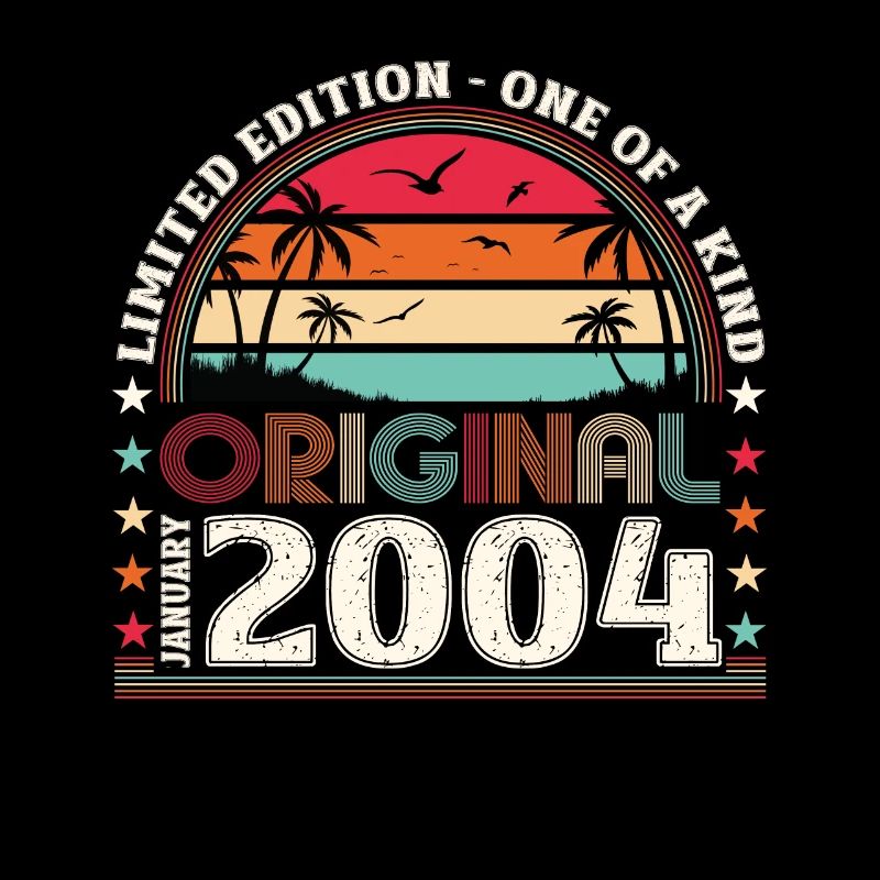20e anniversaire janvier millésime 2004 Original