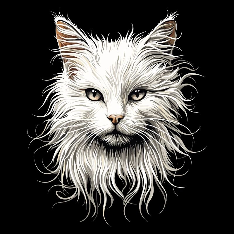 Angora Cat White Angora Cat Cute Angora Cats
