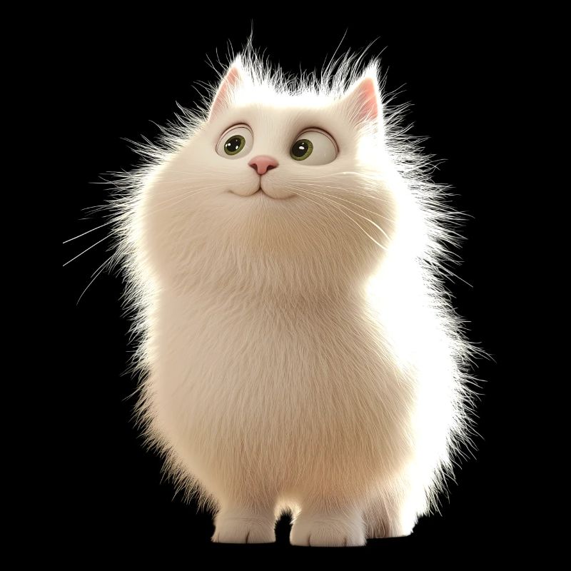 Angora Cat White Angora Cat Cute Angora Cats