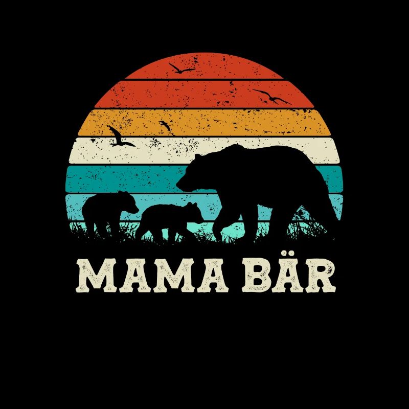 Mama Bär Baby Sohn Geschenk Muttertag Mamabär