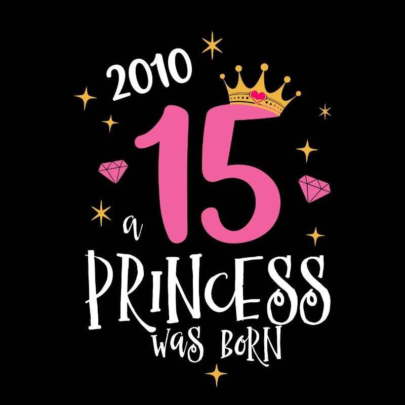 15e anniversaire Une princesse née en 2010