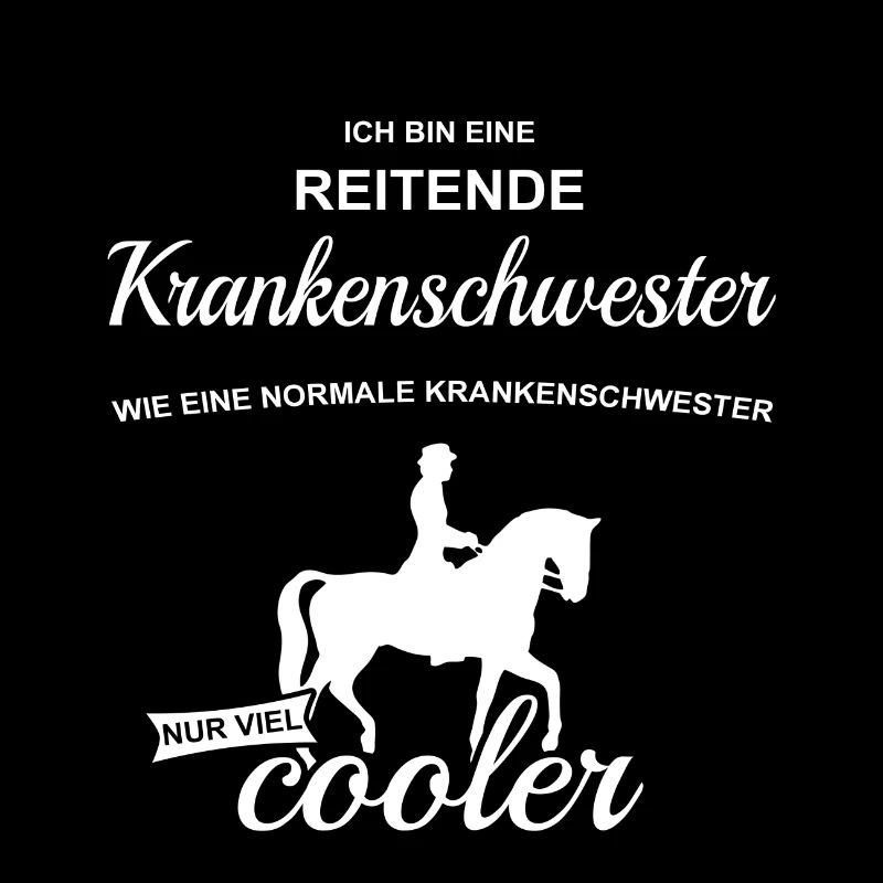 Krankenpflege Reitende Krankenschwester