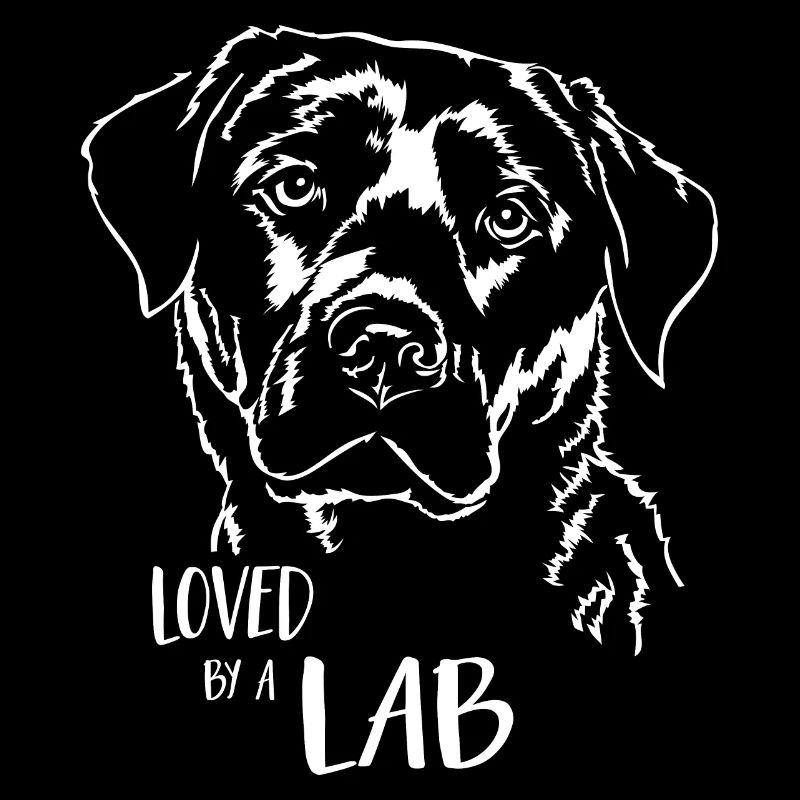 LABRADOR Labbi loved by a Lab Dog Saying Wilsigns