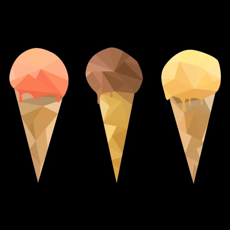 Low Poly Icecream