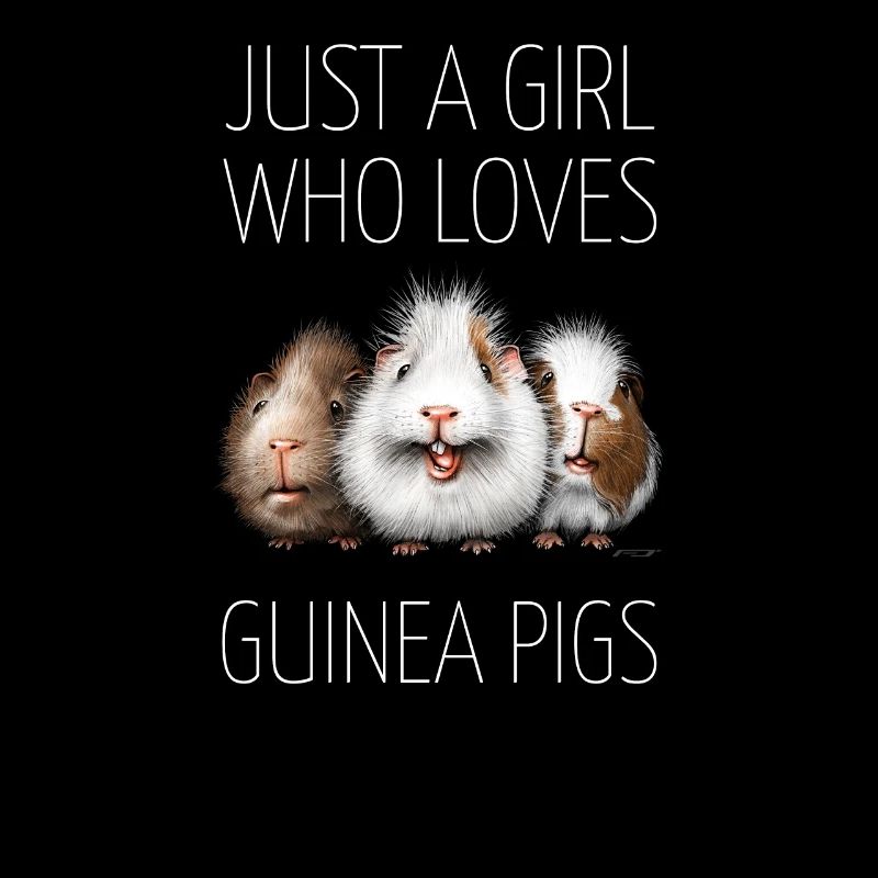 Fille de cochon d'Inde