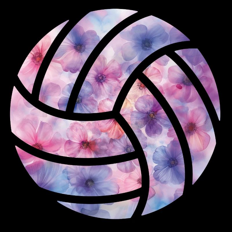 Fleurs de volley-ball