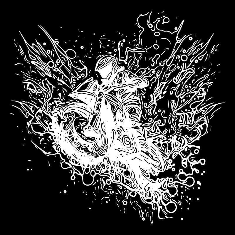 Terrain Motorcycling Motorcycle Splash Style