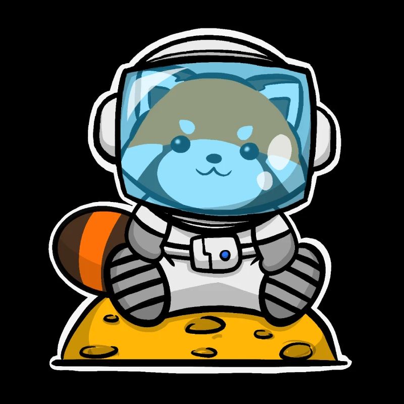 Red Panda Astronaut