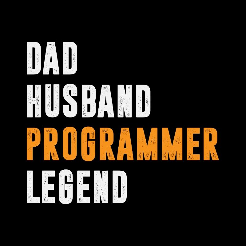 Papa Mari Programmeur Legend Coder Coding