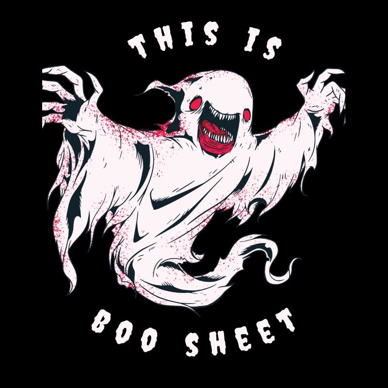 This Is Boo Sheet Halloween Ghost